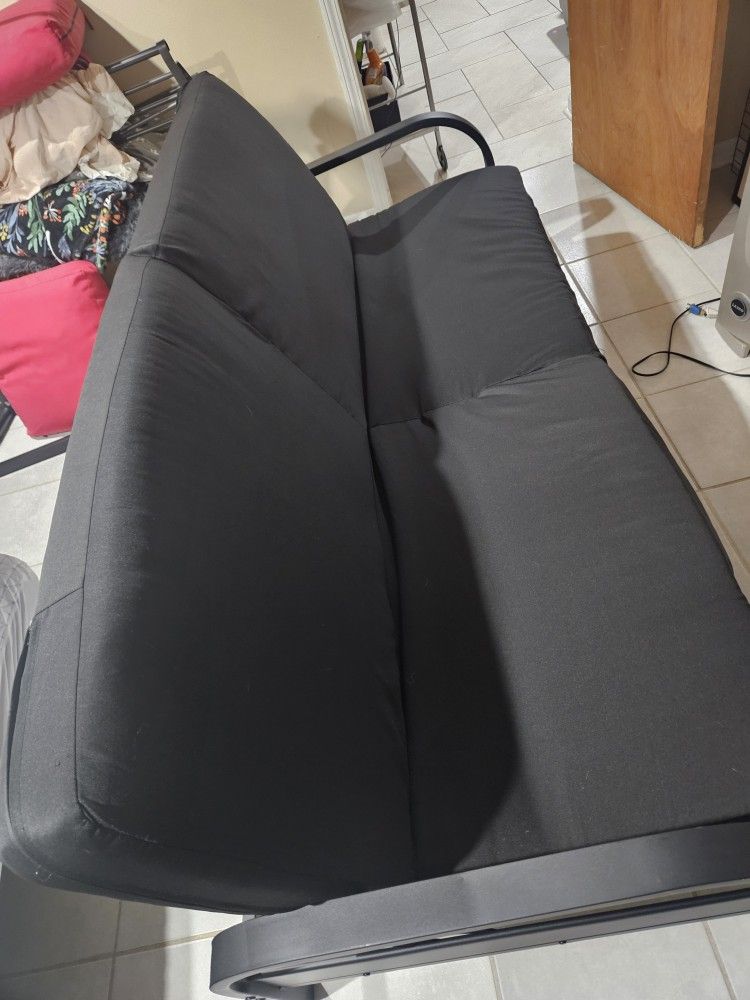 Black Futon - Sofa Bed