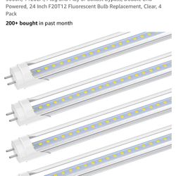2ft LED Type A+B Tube Light Four Pack