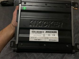Kicker 400 amp