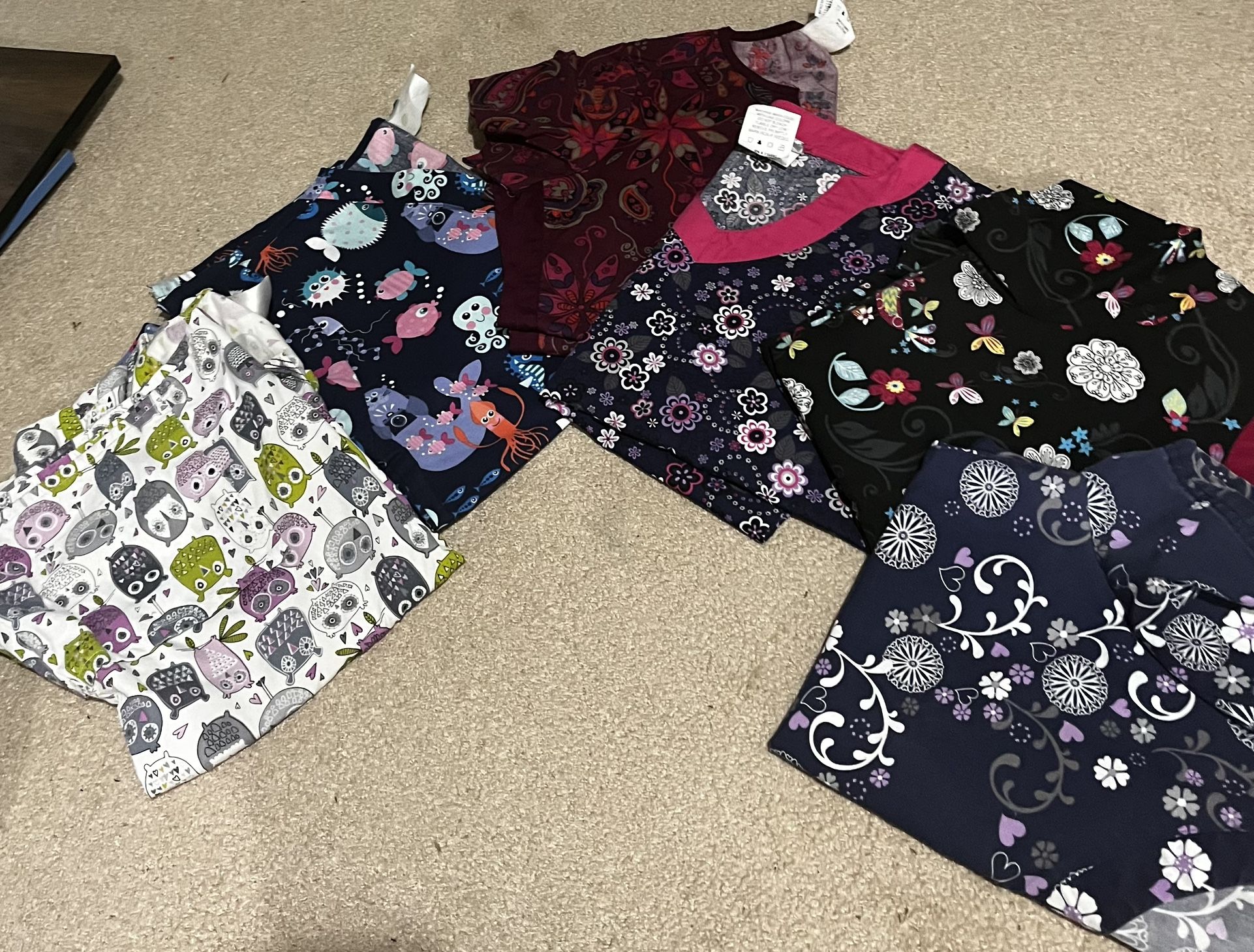 Scrub Top Set
