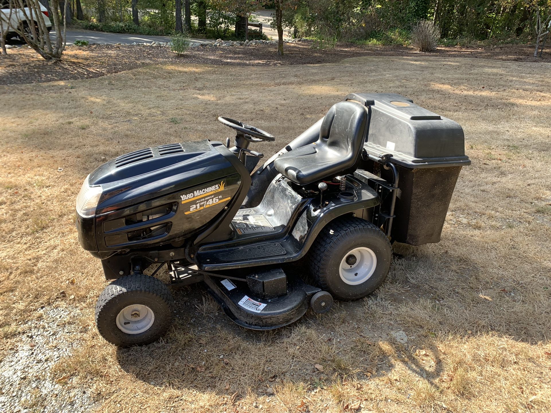 Yard Machines 21x46 Riding Mower