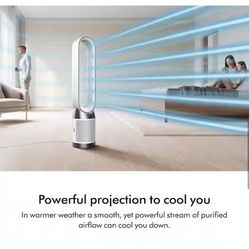 Dyson 101 sq. ft. Combined Glass HEPA and Activated Carbon Filter in White with Air Multiplier technology