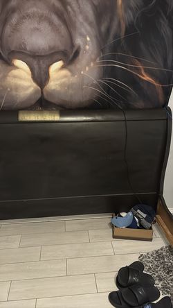 King Sleigh bed frame