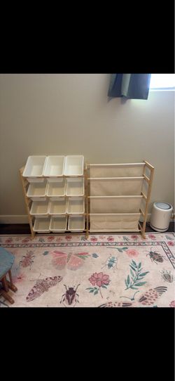 Children Baby Bookshelf Toy Bin / Chest