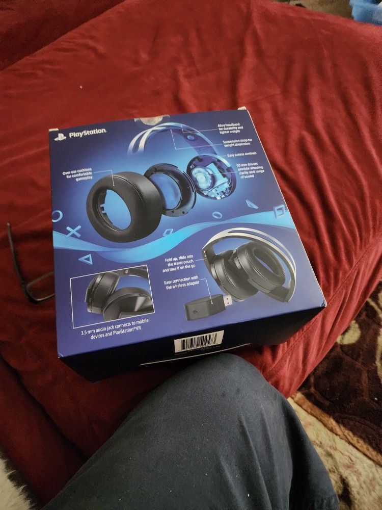 ps4 wireless gaming headset new