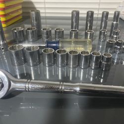 Usa Craftsman 3/8in Ratchet Socket Set