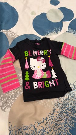 Hello Kitty Kids Christmas Graphic Tee
