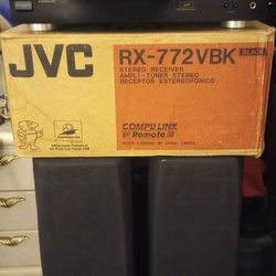 JVC  Rx772  Surround Sound Receiver
