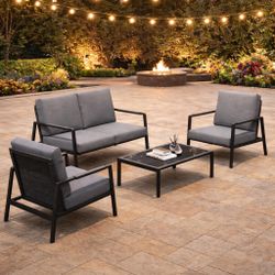 4pc Outdoor Patio Furniture Set 