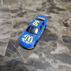 1998 Hot Wheels Blue Race Car, Made for McDonald's