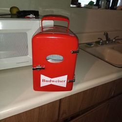 Budweiser Mini Fridge 