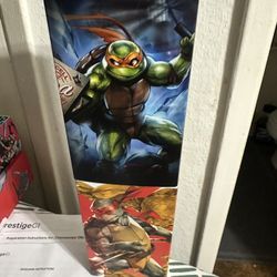 Plastic Cell, New Condition Ninja Turtles