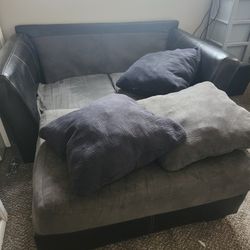 Couch, Ottoman, And Oversized Chair