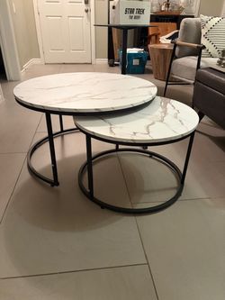 Double Coffee Table