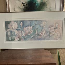 Original Framed Watercolor Painting