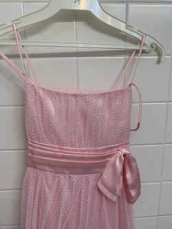 Pretty and pink gown