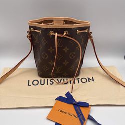 Louis Vuitton 2020 Monogram Nano Noe - Brown Bucket Bags, Handbags