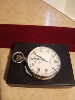 Minerva Patent Vintage Stop Watch