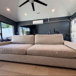 Restoration Hardware Luxe Maxwell 9ft Sofa