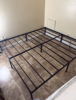 King size bed frame