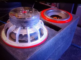 2 12 inch Z Edition subwoofers