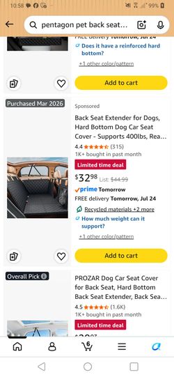 Peticon Backseat Truck/Car Extender