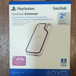 SanDisk External SSD 2TB PlayStation 5 NEW IN BOX 