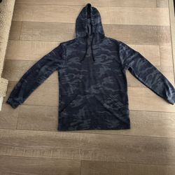 Blue Camo Hoodie 