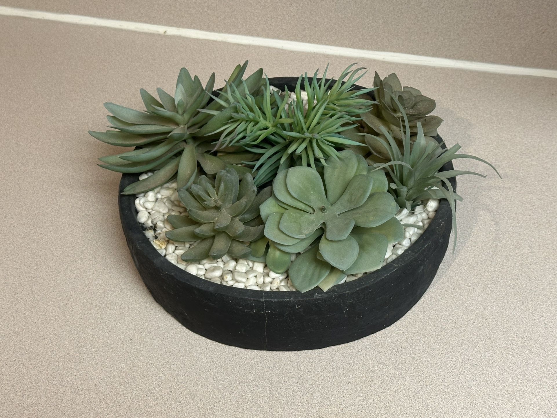 Faux plant home decor