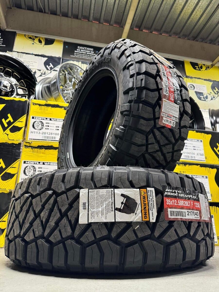 35x12.5x20 Ridge Grappler Tires