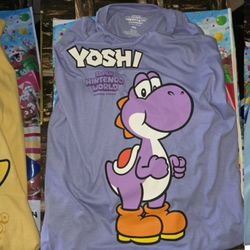 Yoshi Unisex Men Or Women Super Mario World Limited Edition Shirts Universal Studios Hollywood
