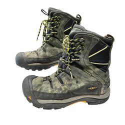 KEEN DRY Summit County Winter Hiking Boots Waterproof Mens Size 9 1272-DSYW