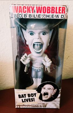 Vintage Funko Bat Boy Lives Wacky Wobbler Bobblehead Weekly World News RARE