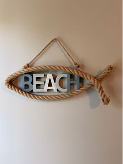 Beach Fish Hanging