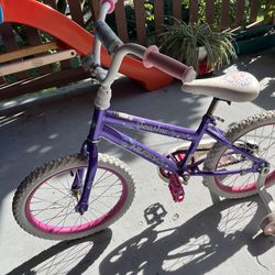 Huffy 18 in. Sea Star Kids Bike for Girls Ages 4 and up, Metallic Purple Model 59810