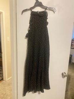 Who What Wear Women's Black Full Length Dress Size XXL NWOT