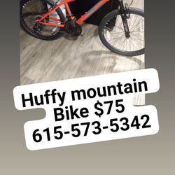 Huffy Mountain Bike $75obo