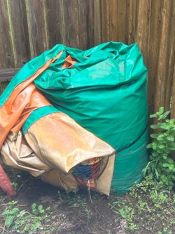 2 inflatable bounce house (FREE)
