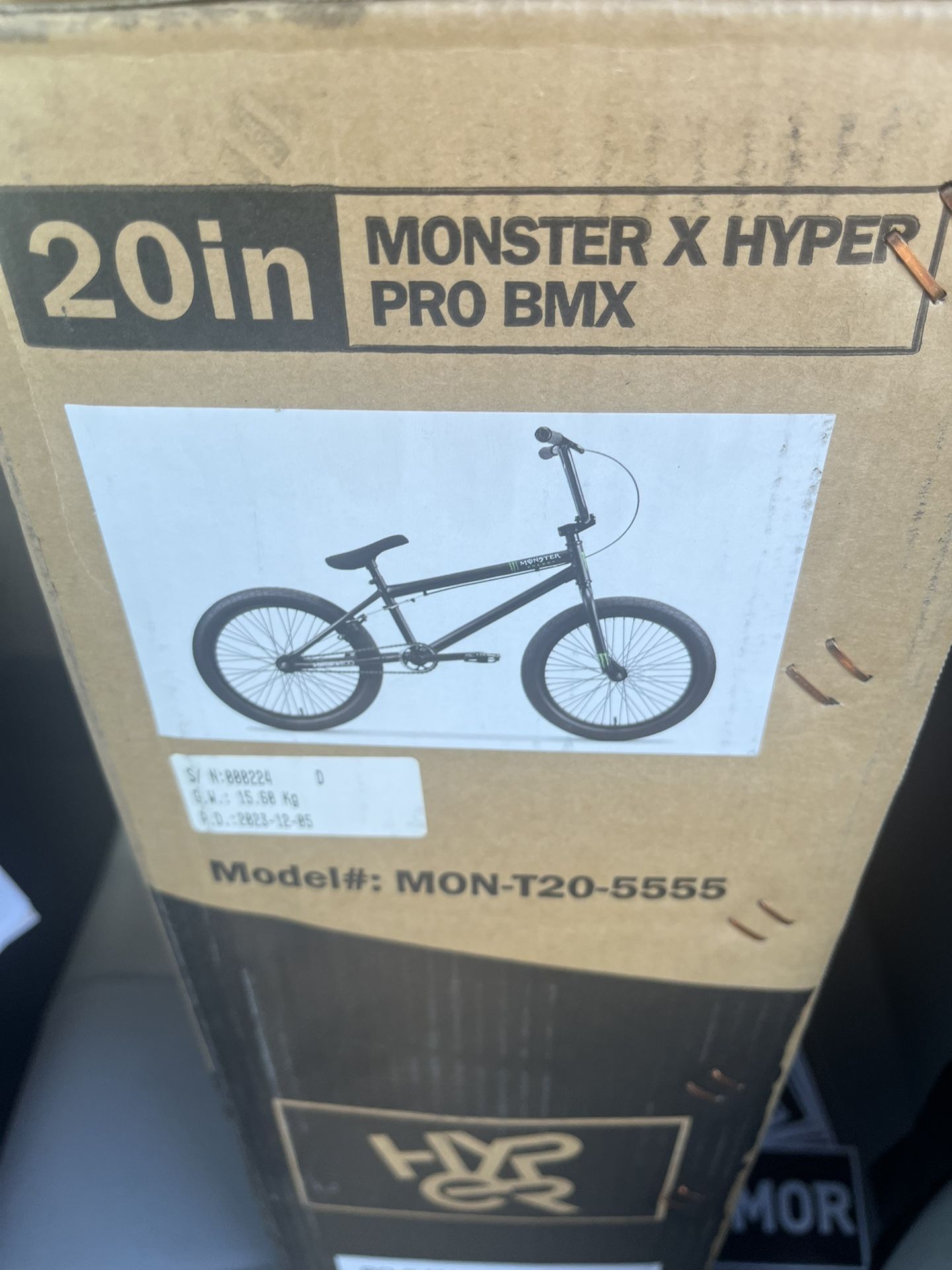 Brand New Still In Box Monster Energy BMX Bike
