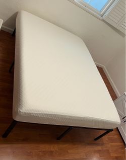 Mattress with Metal Bed Frame (FULL)