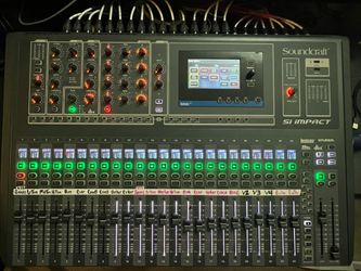 Soundcraft Si Impact Digital Mixing Console w/ USB and MADI Expansion Cards