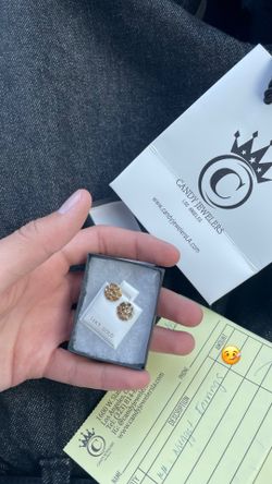 14k nugget earrings