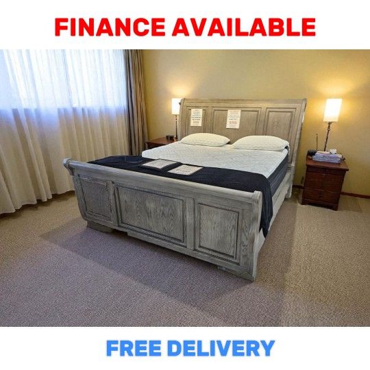🔥 KING BED FRAME DEAL! / ¡OFERTA EN CAMA KING Only $ 499 ➕ Add  Mattress $299,  Bedroom Sets available 🚚 FREE DELIVERY / P F9515CK