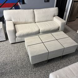 Kevin Charles Sofa and coffee table