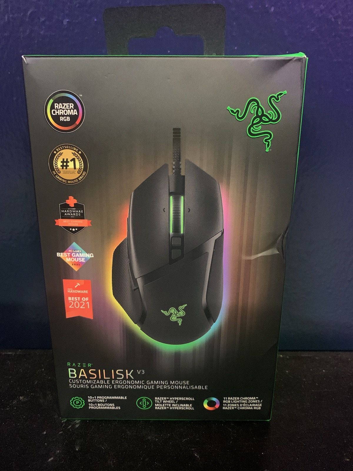 Razer Basilisk 3 Wired Mouse Controller