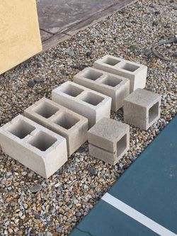 Cinder Blocks. All for $12.