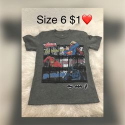T-shirt Great Condition For Boys Size 6 ❤️❤️❤️ F