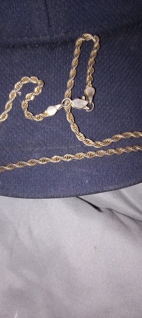 14k gold rope chain