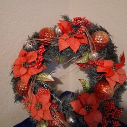 Christmas Wreath. 23" X 25"