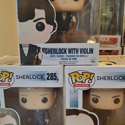 Funko Pop Sherlock Set